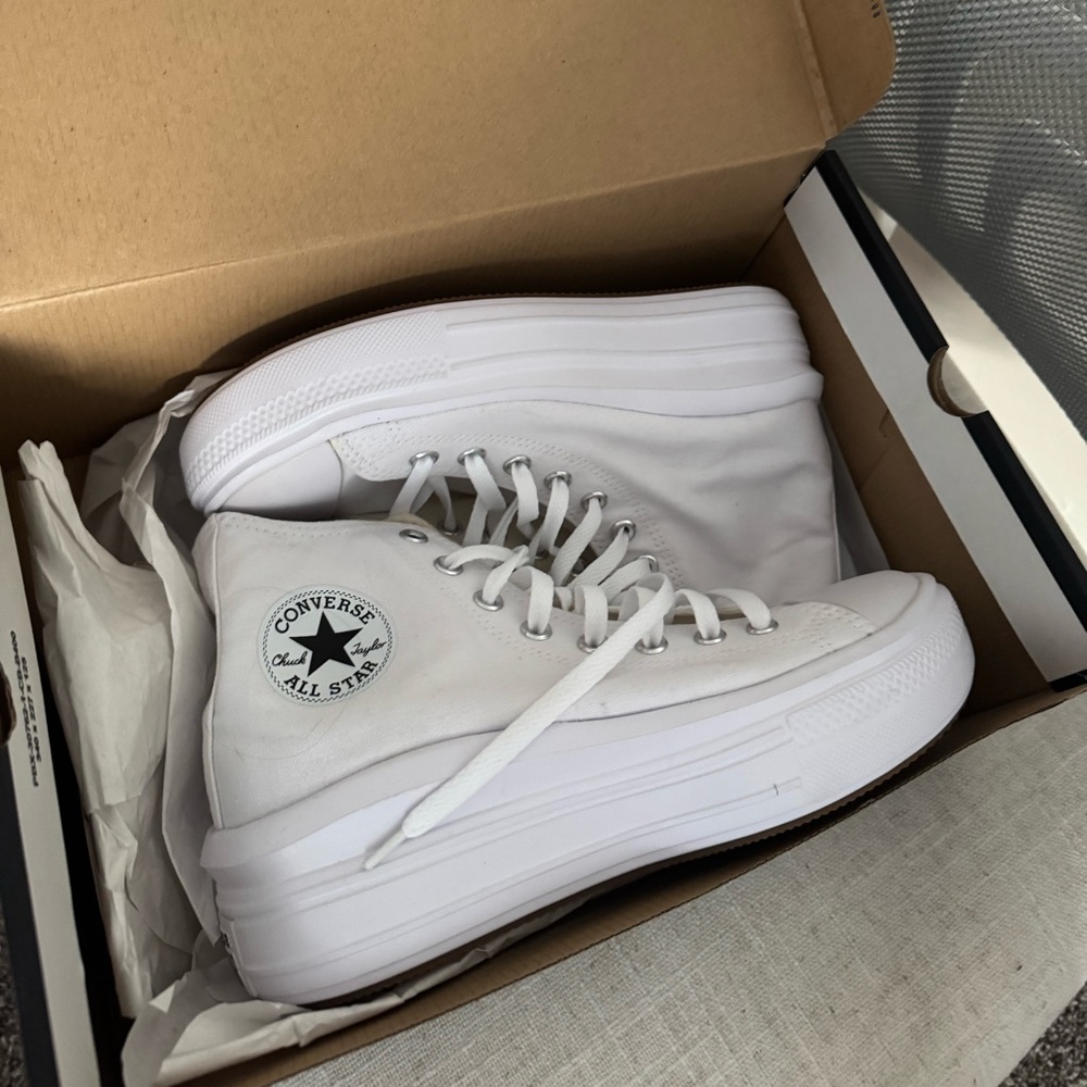 Converse Women's High-Top Sneakers - white